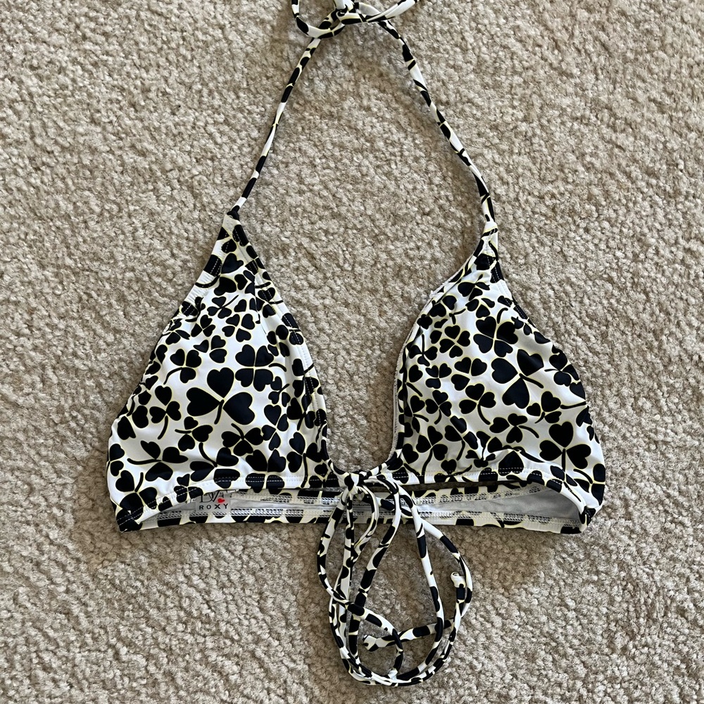 Roxy DVF crossover tri bikini top size Medium style 621822
